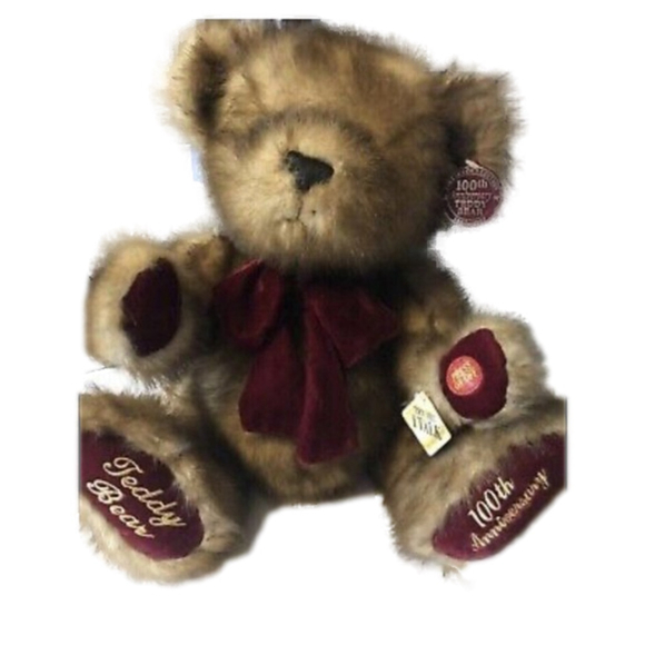 NWT 100th Anniversary Teddy's Teddy Bear Theodore Roosevelt Talking - Picture 1 of 8